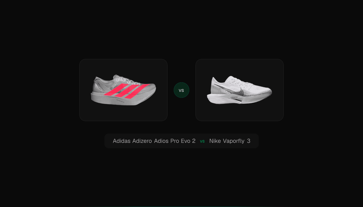 Adidas Adizero Adios Pro Evo 2 vs Nike Vaporfly 3 comparison