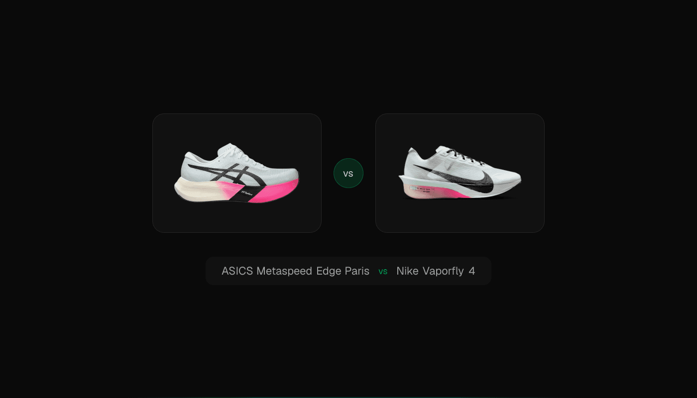 ASICS Metaspeed Edge Paris vs Nike Vaporfly 4 comparison