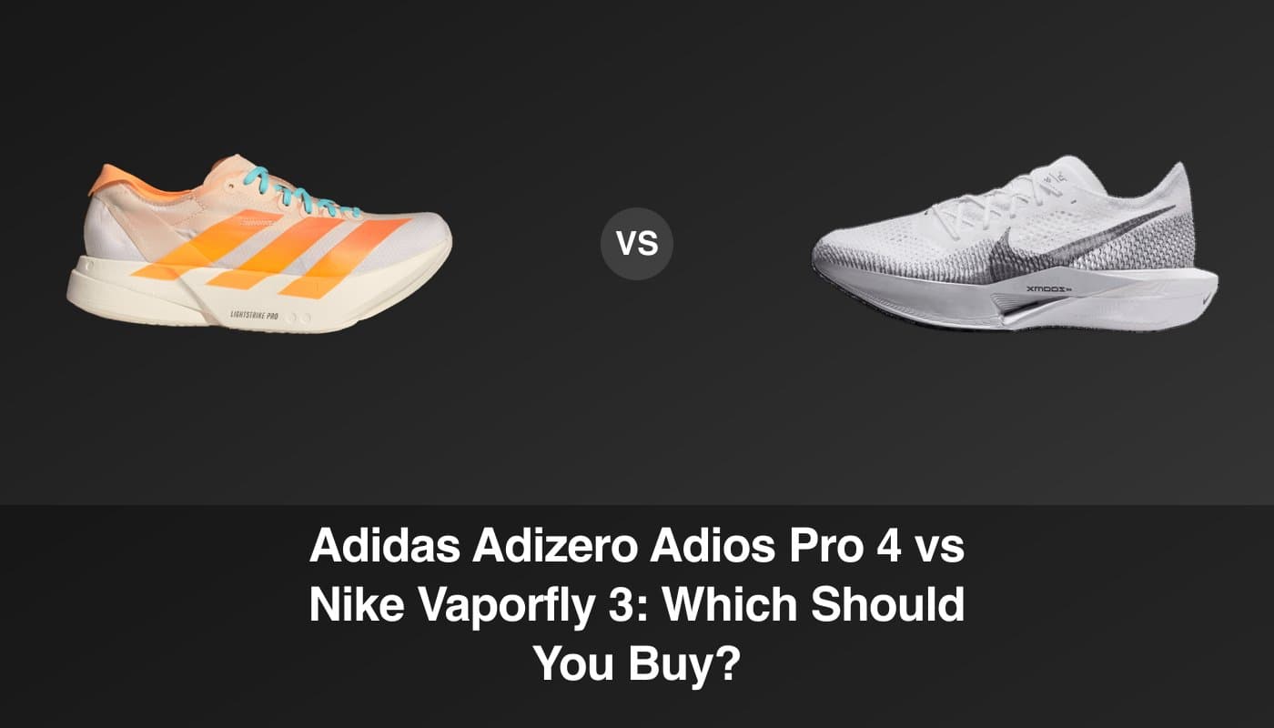 Adidas Adizero Adios Pro 4 vs Nike Vaporfly 3 comparison