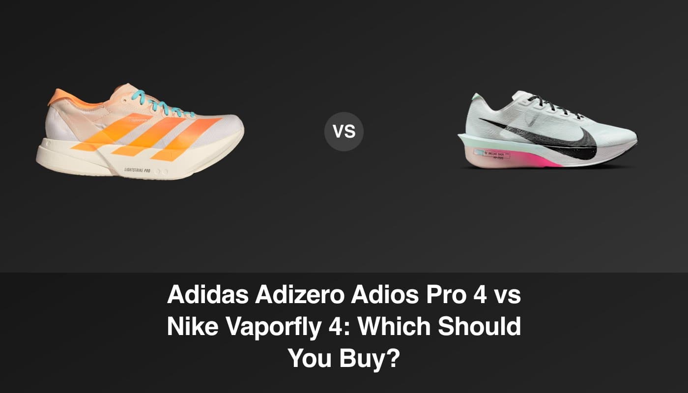 Adidas Adizero Adios Pro 4 vs Nike Vaporfly 4 comparison