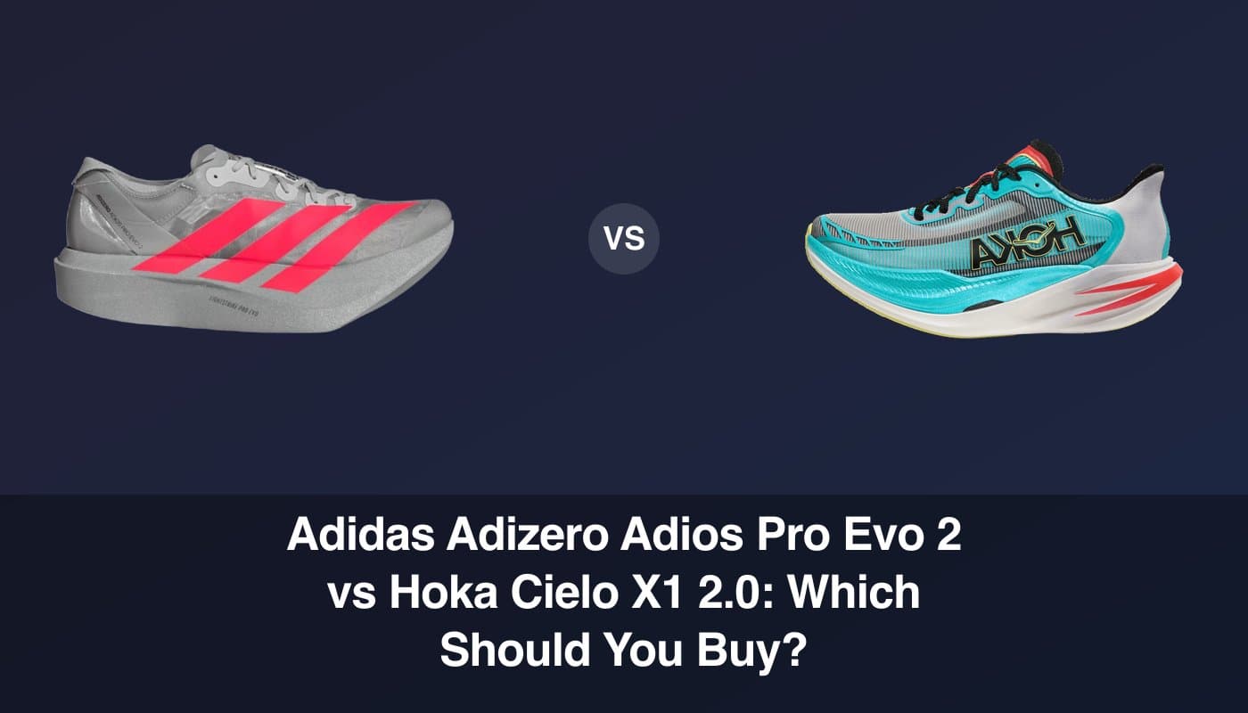 Adidas Adizero Adios Pro Evo 2 vs Hoka Cielo X1 2.0 comparison