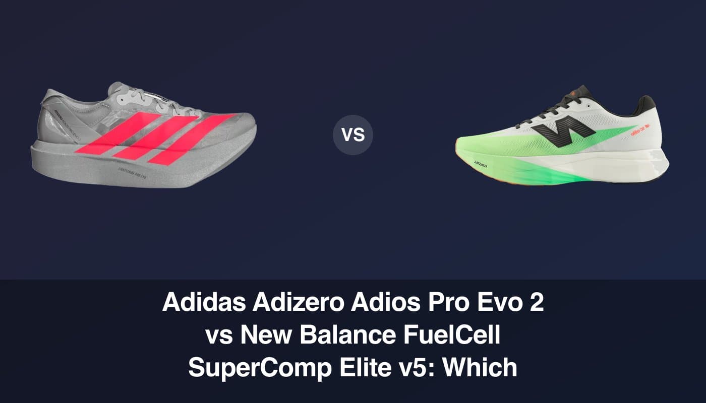 Adidas Adizero Adios Pro Evo 2 vs New Balance FuelCell SuperComp Elite v5 comparison