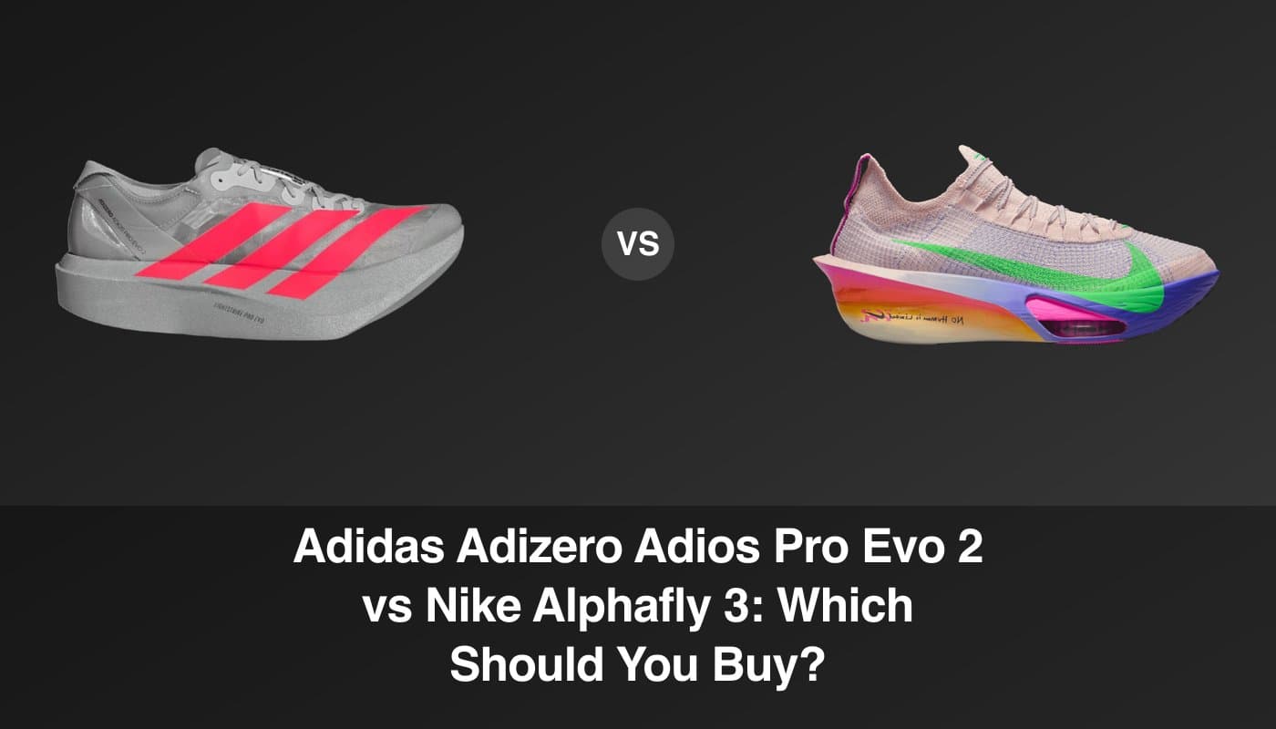 Adidas Adizero Adios Pro Evo 2 vs Nike Alphafly 3 comparison