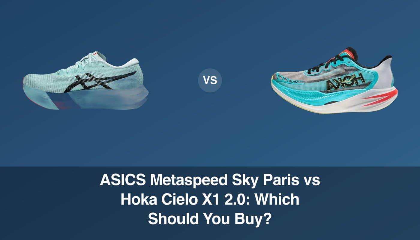 ASICS Metaspeed Sky Paris vs Hoka Cielo X1 2.0 comparison
