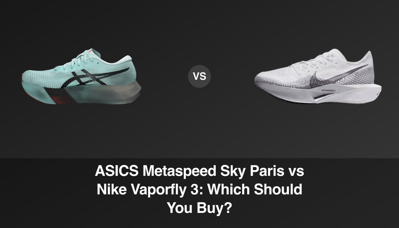 ASICS Metaspeed Sky Paris vs Nike Vaporfly 3 comparison